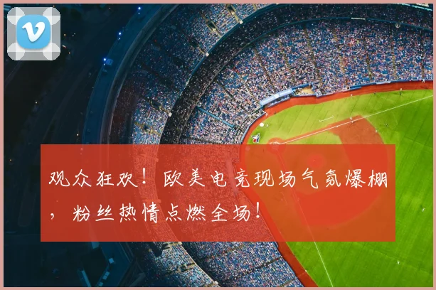 观众狂欢!欧美电竞现场气氛爆棚,粉丝热情点燃全场!